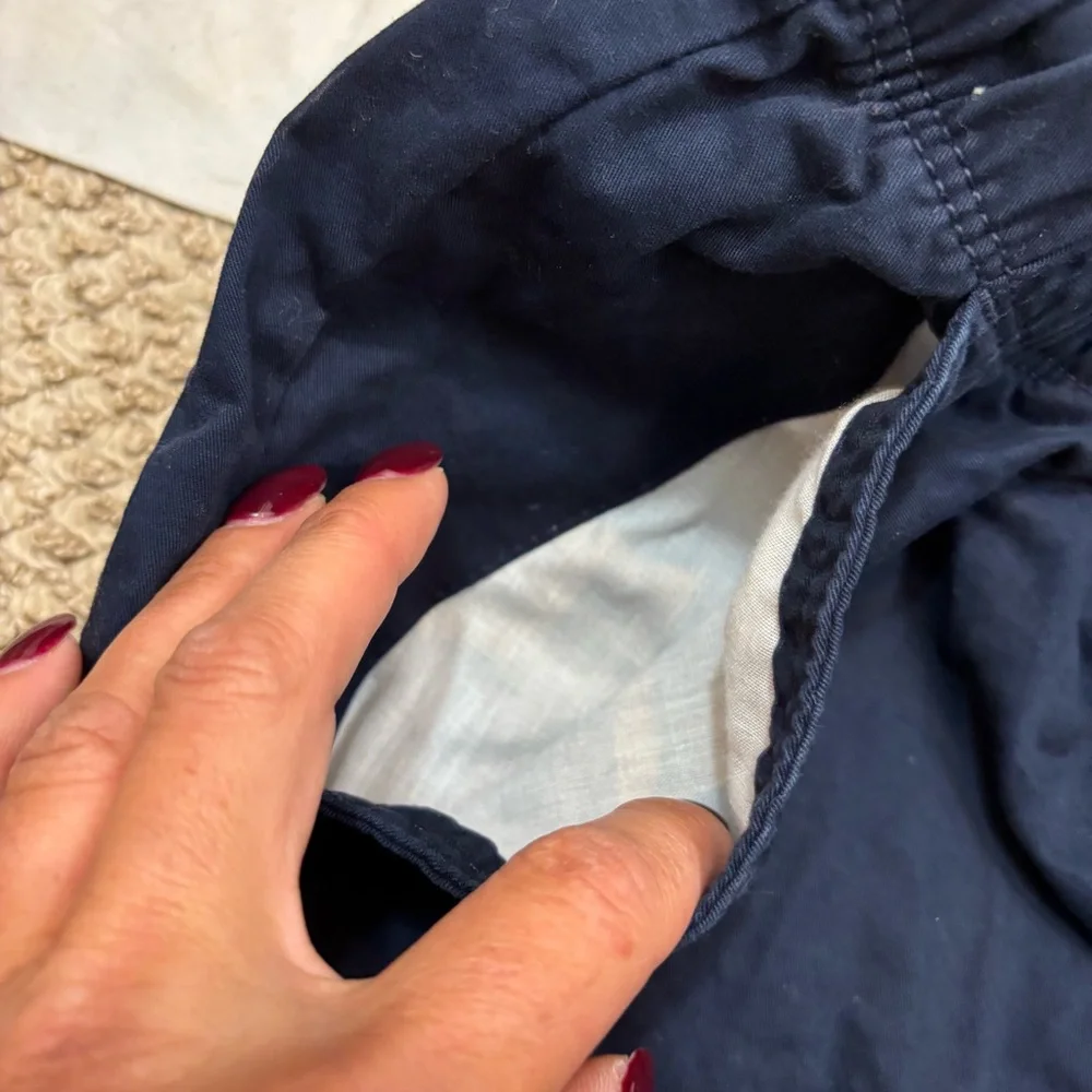 Lot of two Boys Navy Blue‎ Shorts Old Navy and Starter Size Large